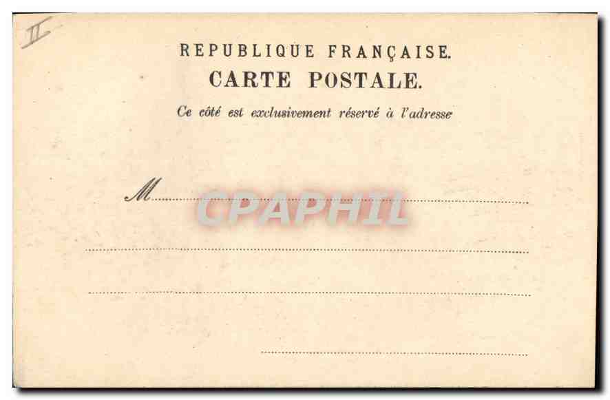 CPA Marseille Vue generale prise de N D de la Garde  — Rückseite