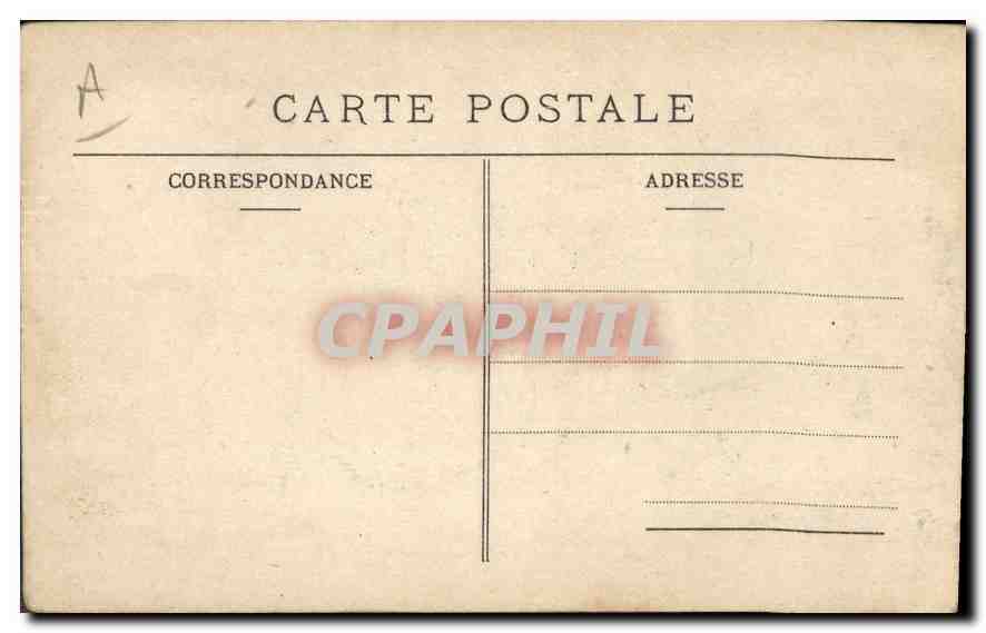 CPA Marseille Sortie de la Cabine de l'Ascenseur de N D de la Garde  — Rückseite