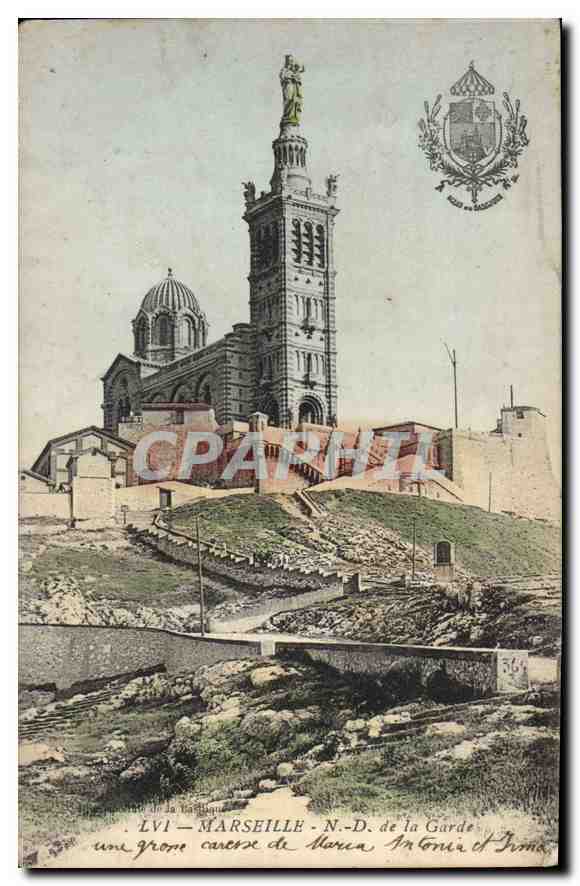 CPA Marseille N D de la Garde 