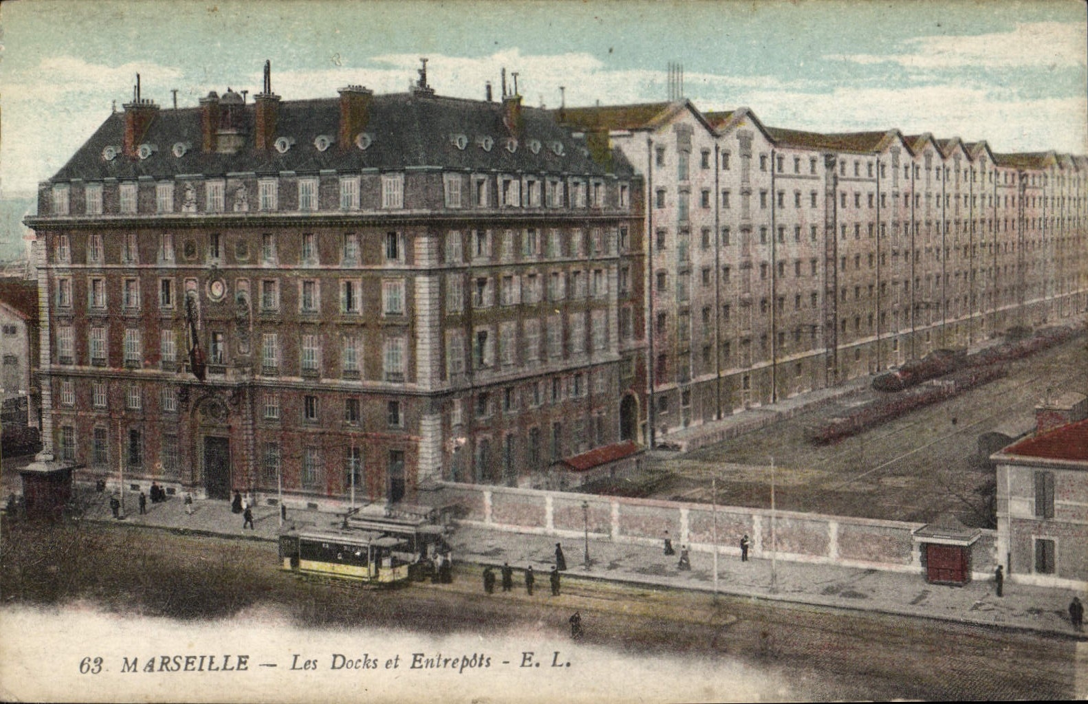 Marseille — Les Docks et Entrepôts — E. L.