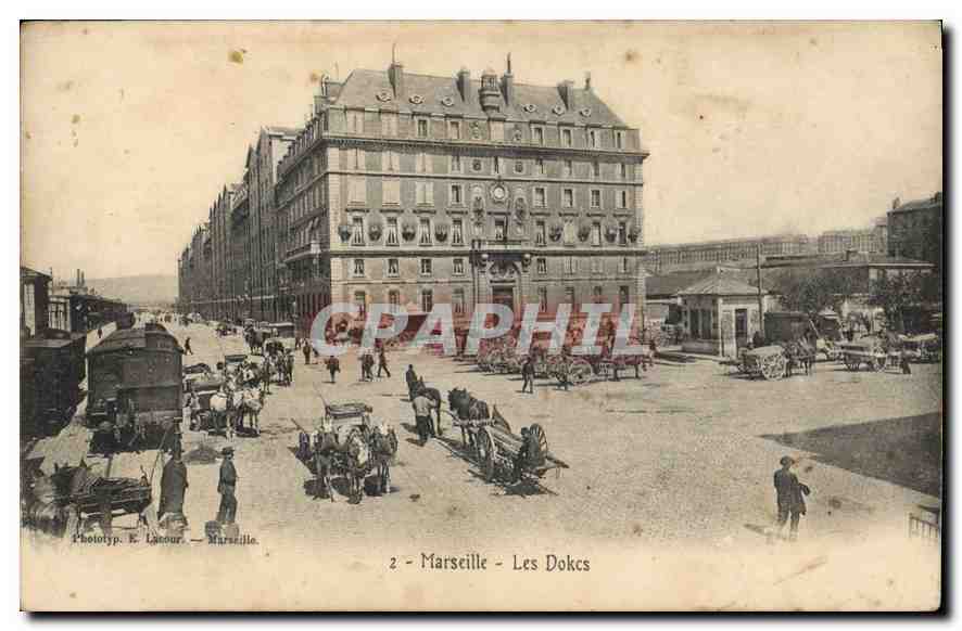 CPA Marseille Les Docks 