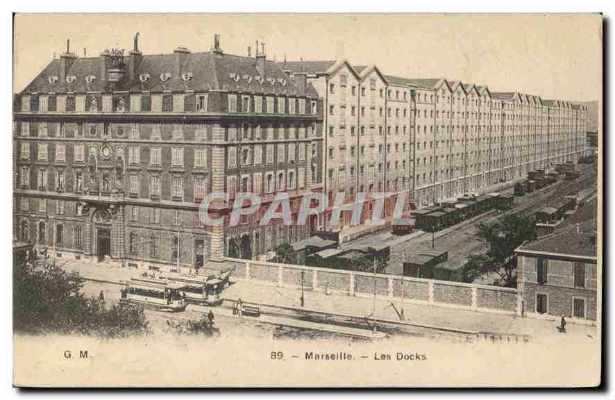 CPA Marseille Les Docks 
