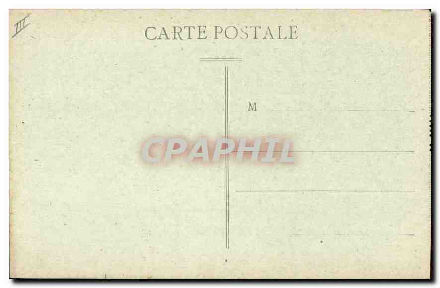 CPA Marseille Les Docks et Entrepots  — Verso
