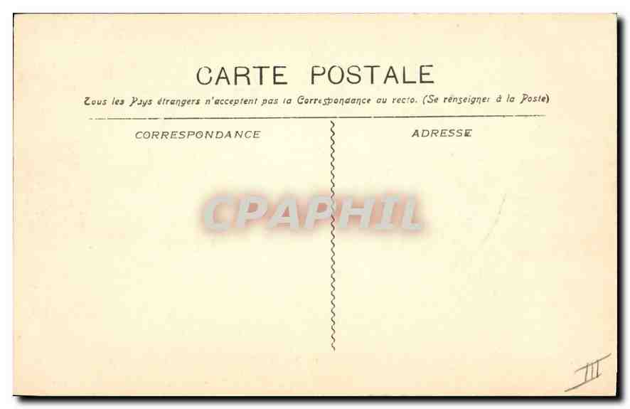 CPA Marseille Les Docks  — Verso