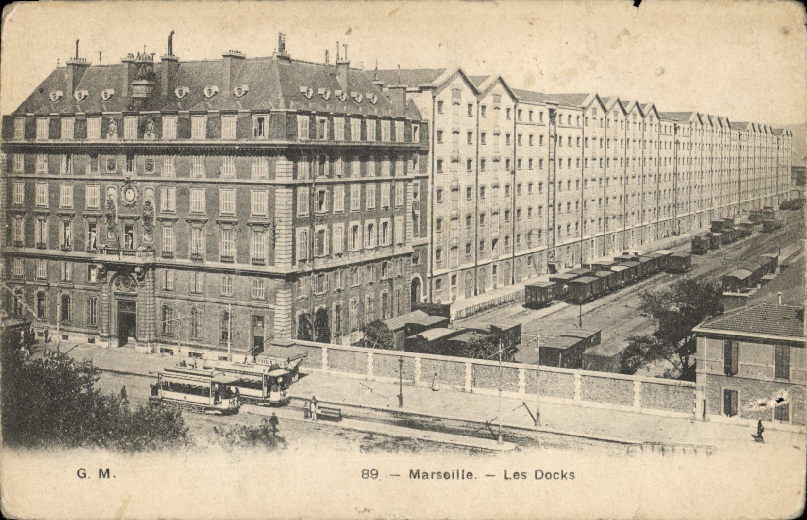 CPA Marseille Les Docks 