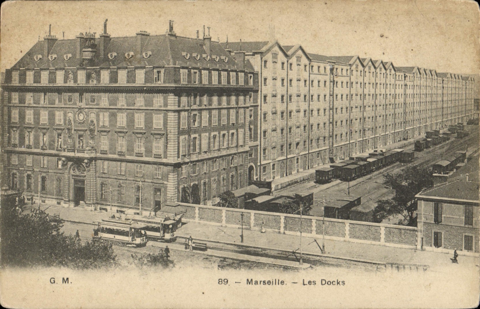 CPA Marseille Les Docks 