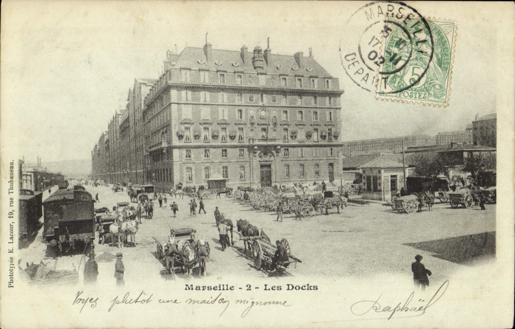 CPA Marseille Les Docks 