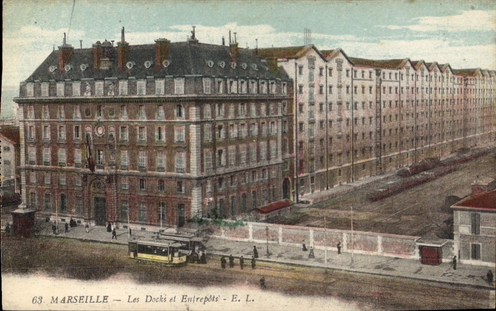Marseille — Les Docks et Entrepôts — E. L.