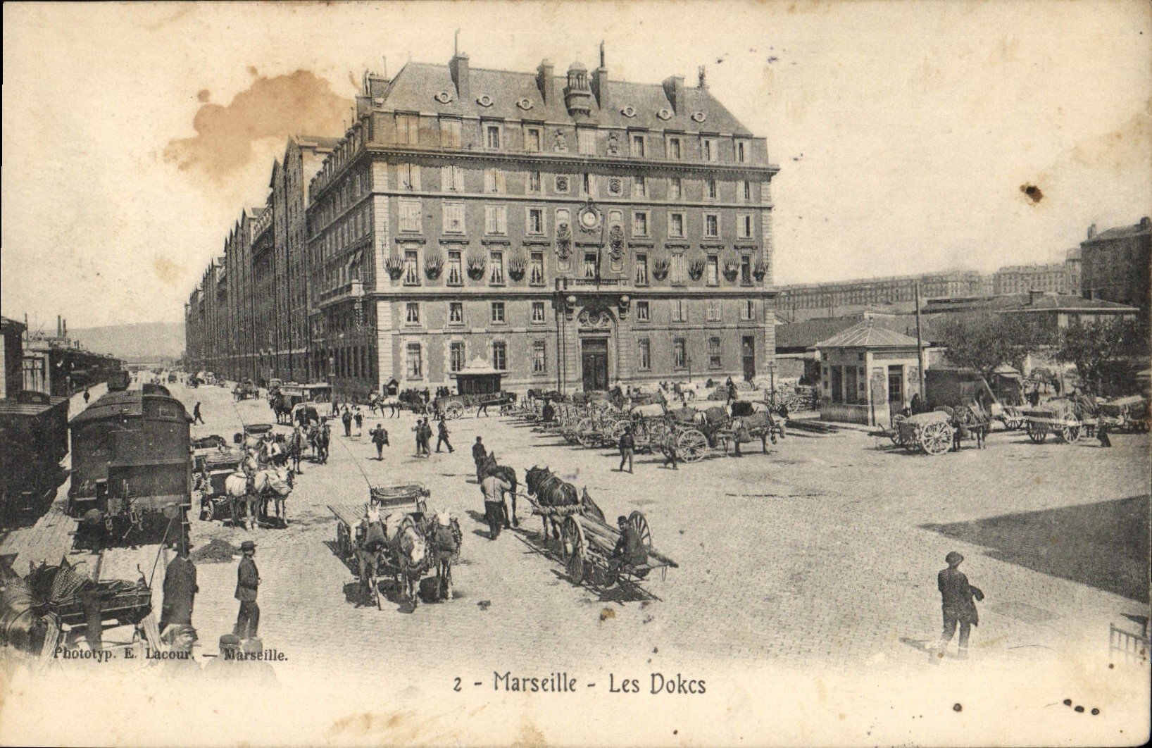 CPA Marseille Les Docks 