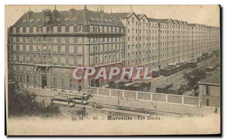 Marseille : Les Docks — G.M. — 89 - Anverso