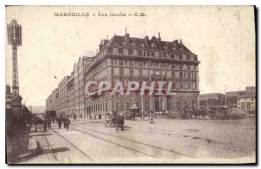 CPA Marseille Les Docks 