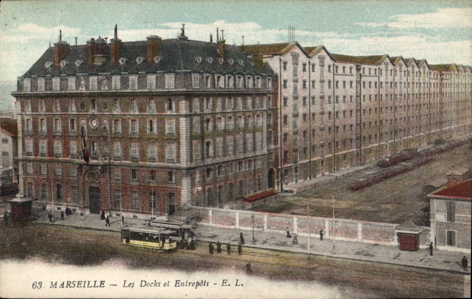 Marseille — Les Docks et Entrepôts — E. L.