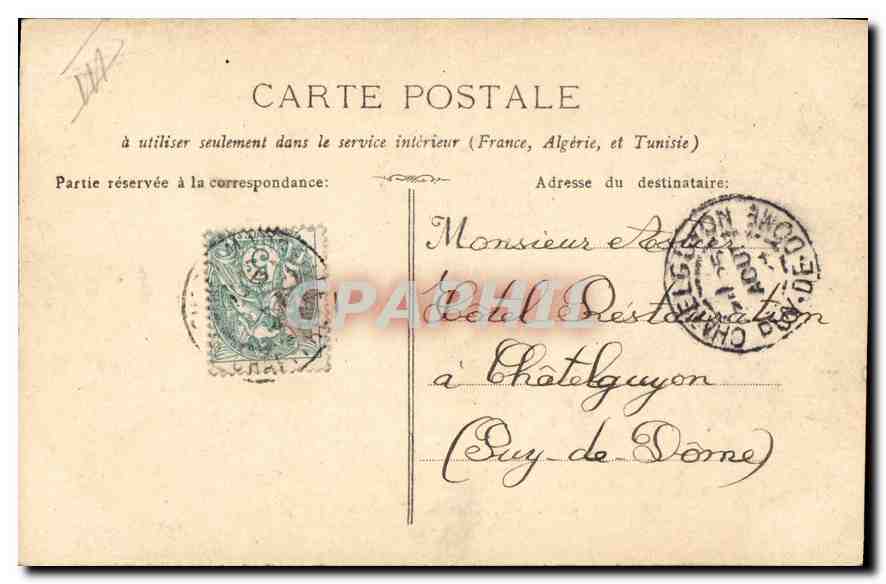 Marseille - Les Docks — vue des quais et du tramway — G.M. 89 — Verso