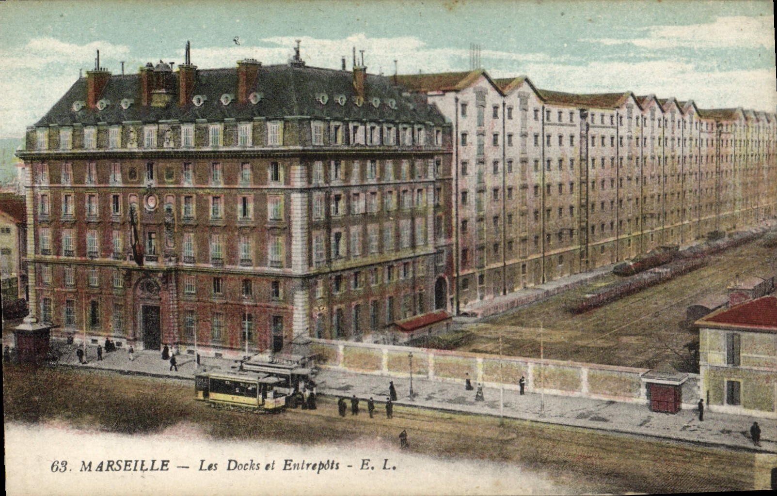 Marseille — Les Docks et Entrepôts — E. L.