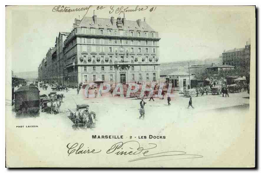 CPA Marseille Les Docks 