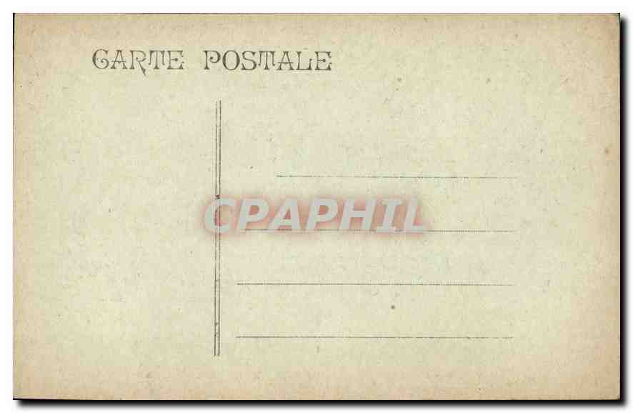 CPA Marseille Vue Generale du Vieux Port Bateaux — Verso