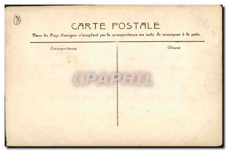 CPA Marseille Vue generale du Vieux Port  — Verso