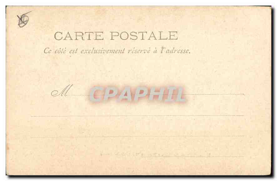 Marseille — Le Vieux Port et N.-D. de la Garde — Verso