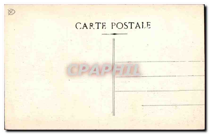 CPA Marseille Interieur du Port  — Verso