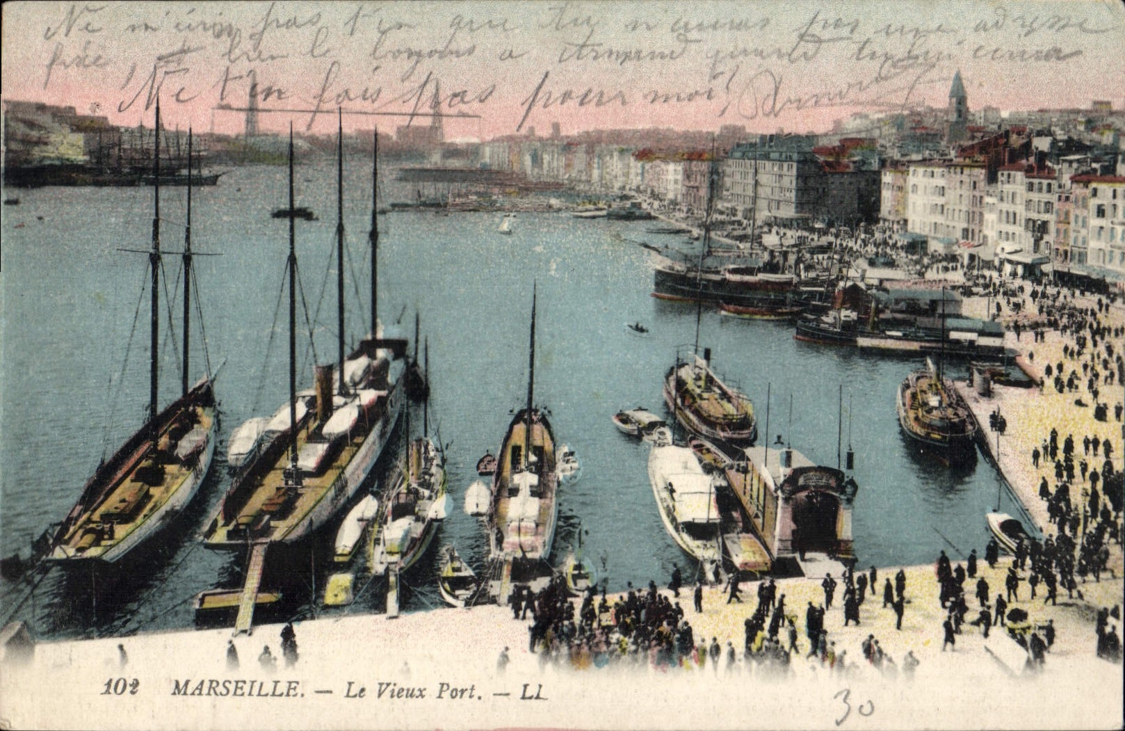 Marseille — Le Vieux Port — LL, n° 102