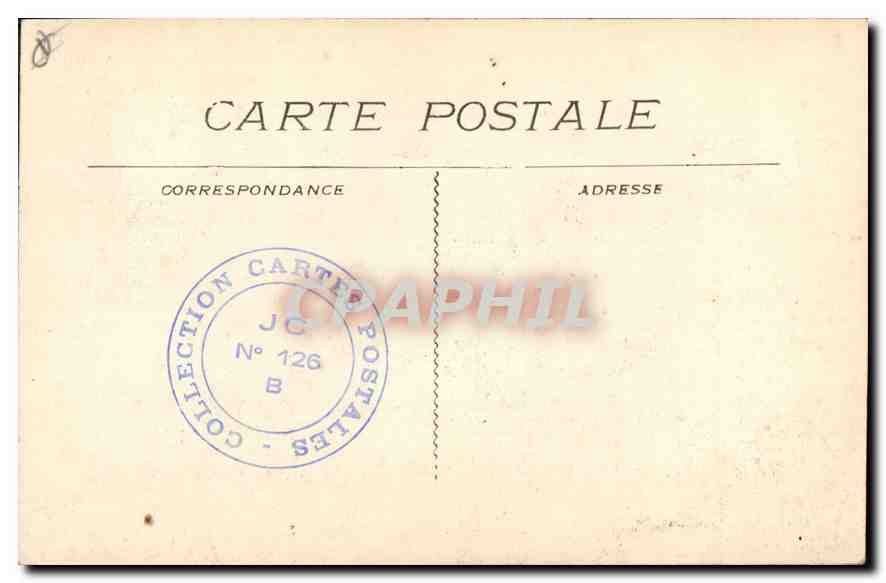 CPA Marseille Rue de la Republique  — Verso