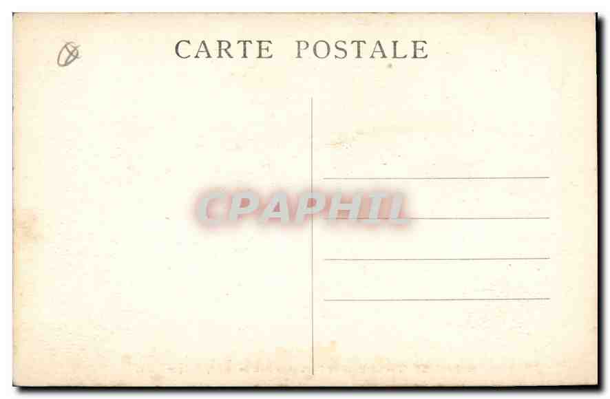CPA Marseille Le Quai du Port et la Rue de la Republique  — Verso