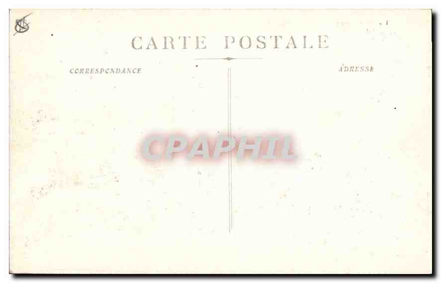 CPA Marseille Rue de la Republique  — Verso