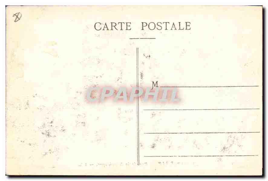 CPA Marseille Rue de la Republique  — Verso