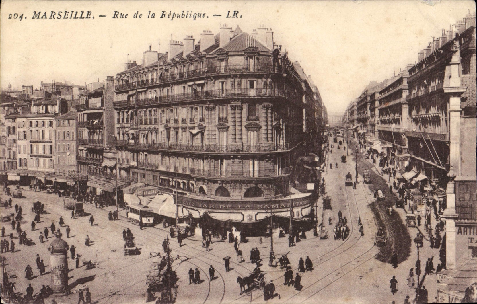 CPA Marseille Rue de la Republique 