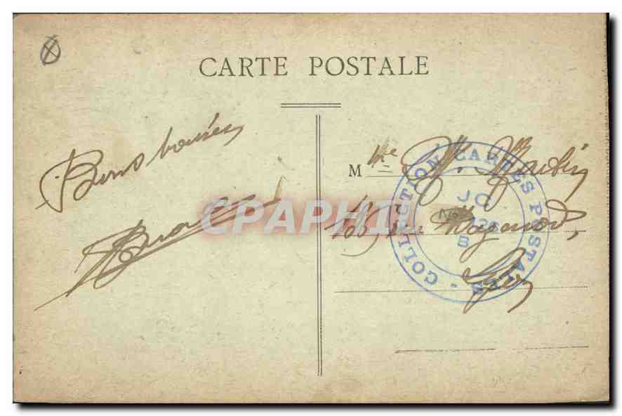 CPA Marseille Rue de la Republique  — Verso