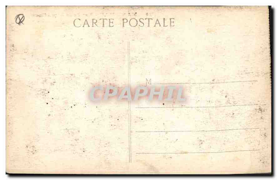CPA Marseille Rue de la Republique  — Verso