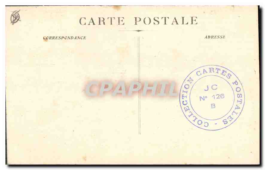 CPA Marseille Rue de la Republique  — Verso