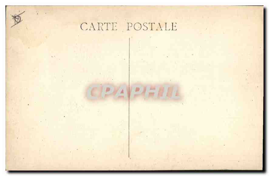 CPA Marseille Rue de la Republique  — Verso