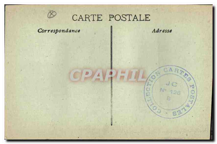 CPA Marseille Rue de la Republique  — Verso