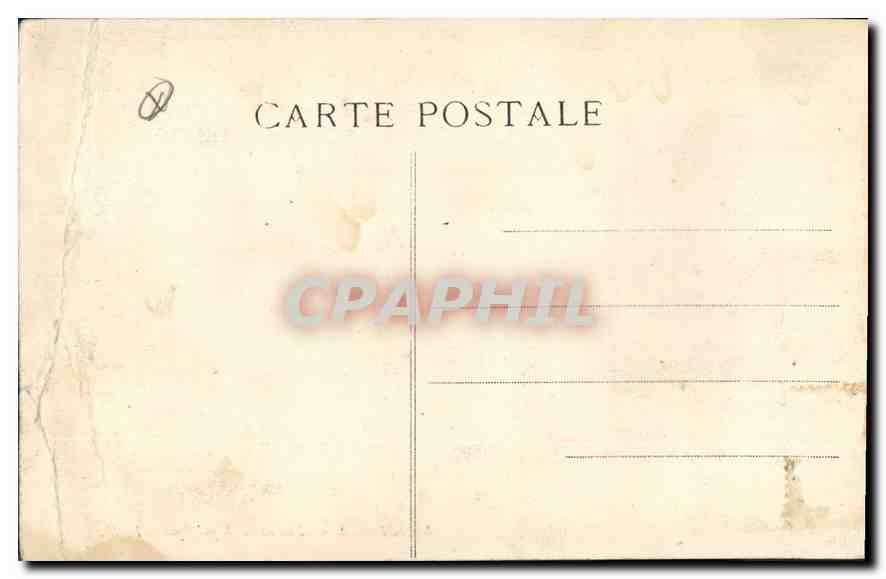 CPA Marseille Rue de la Republique  — Verso