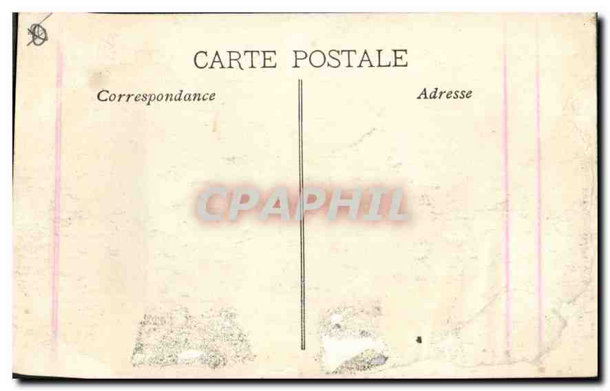 CPA Marseille Rue de la Republique  — Verso