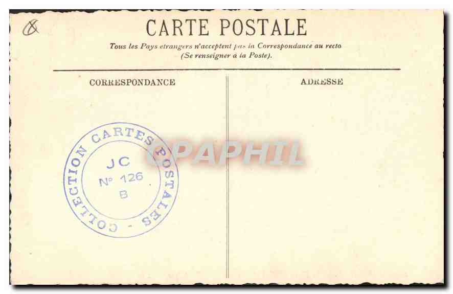 CPA Marseille Le Quai du Port et la Rue de la Republique  — Verso