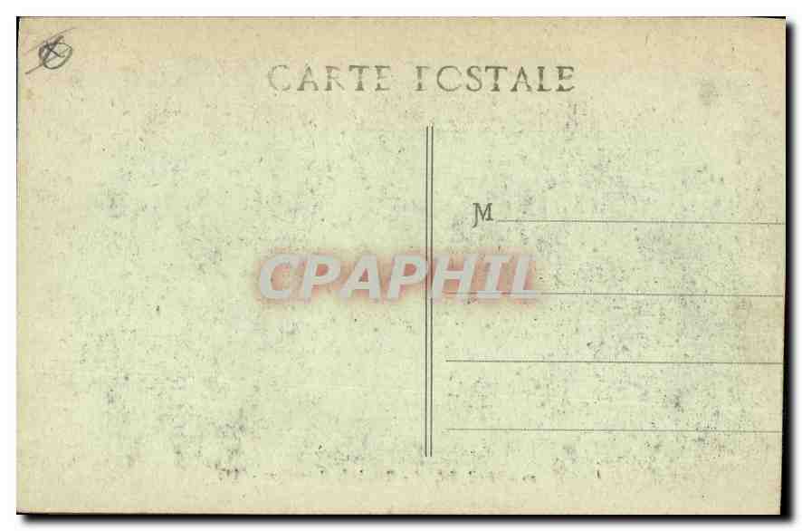 CPA Marseille Rue de la Republique  — Verso