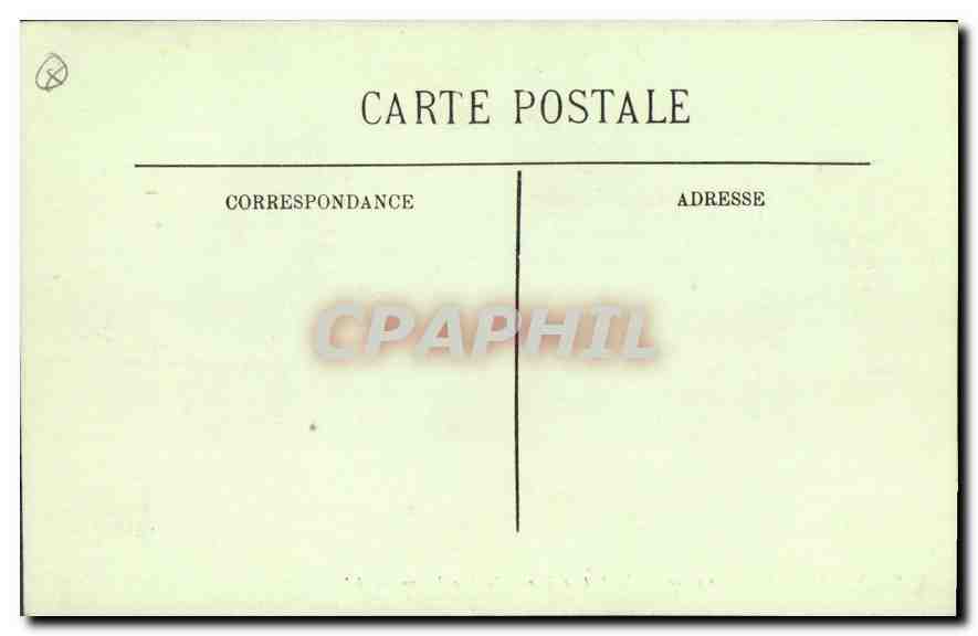 CPA Marseille Le Quai du Port et Rue de la Republique  — Verso
