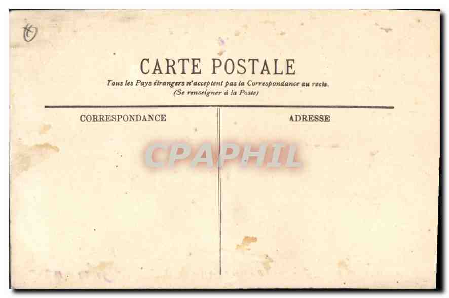 CPA Marseille Quai du Port et Rue de la Republique  — Rückseite