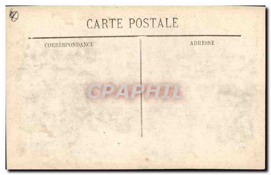 CPA Marseille La Rue de la Republique  — Verso