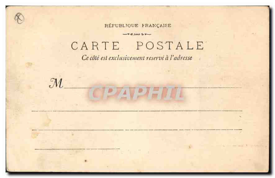 CPA Marseille Rue de la Republique  — Rückseite