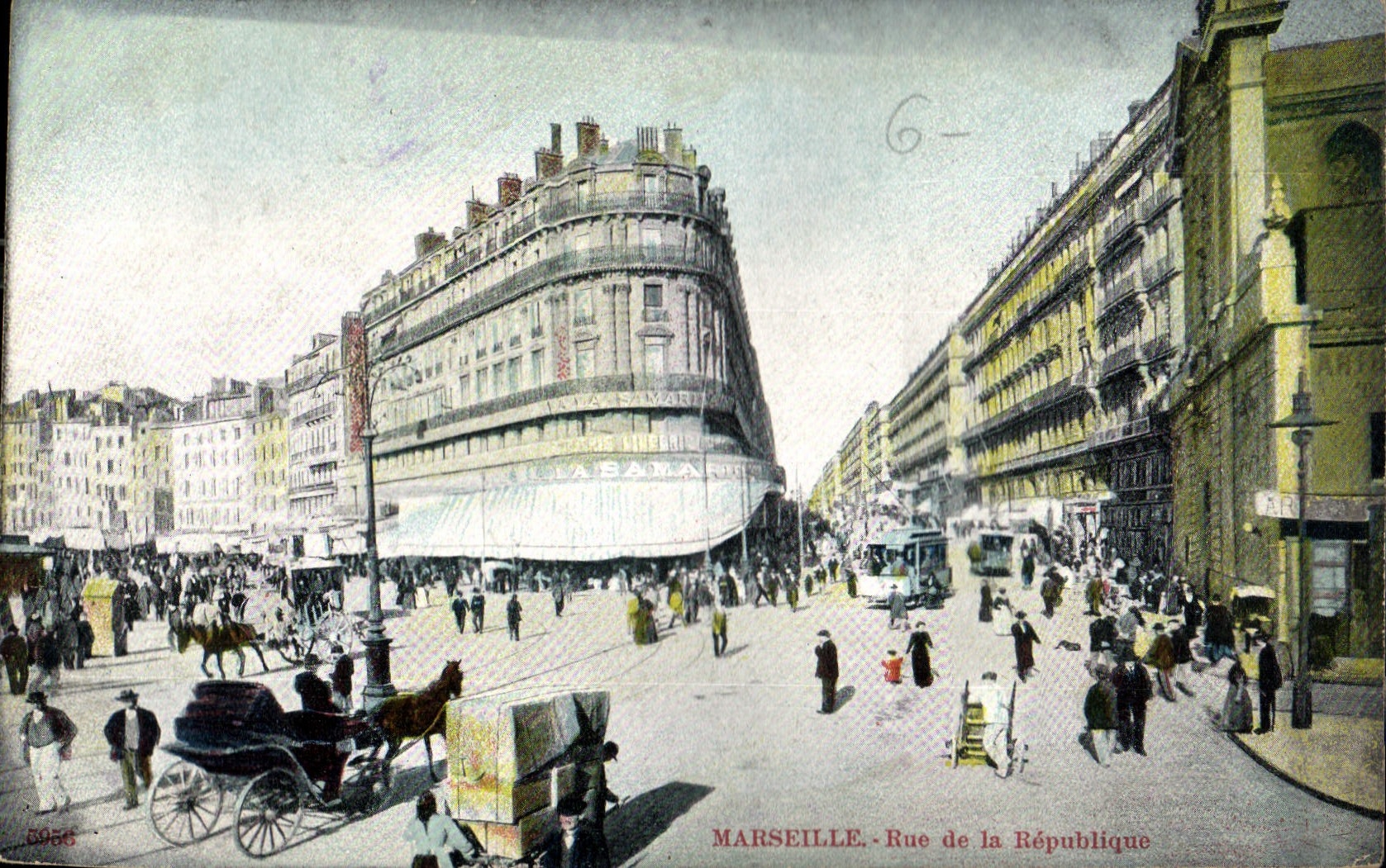 CPA Marseille Rue de la Republique 