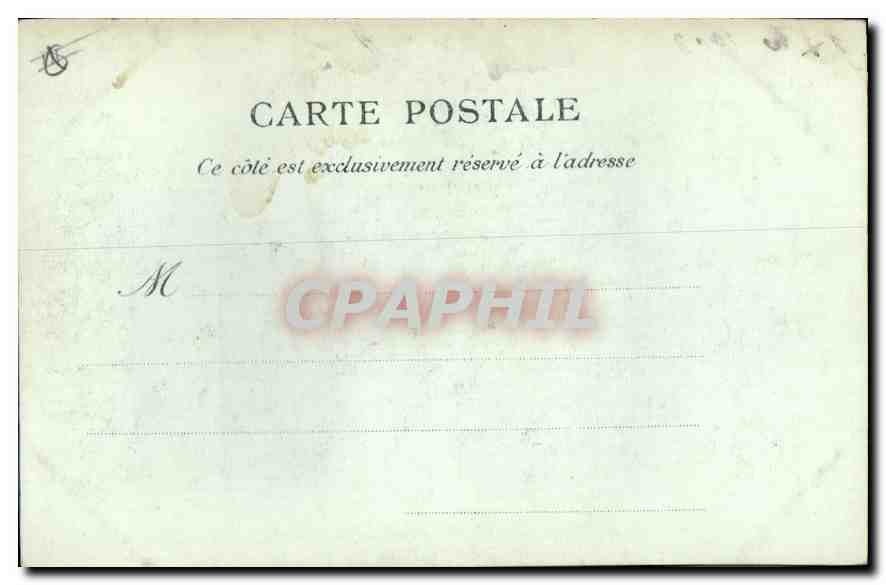 CPA Marseille Rue de la Republique  — Rückseite