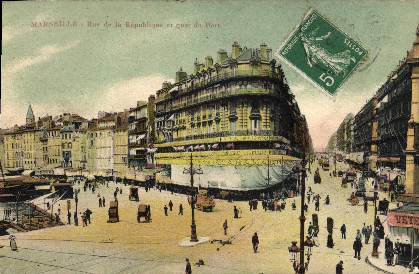 CPA Marseille Rue de la Republique 