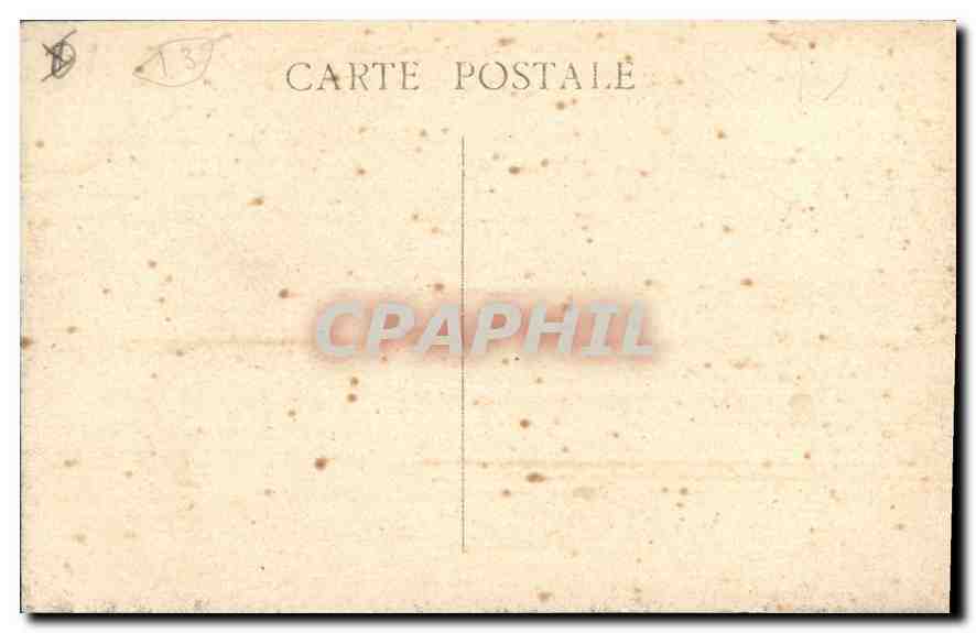 CPA Marseille Rue de la Republique  — Rückseite