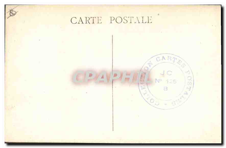 CPA Marseille Le Quai du Port et Rue de la Republique  — Verso