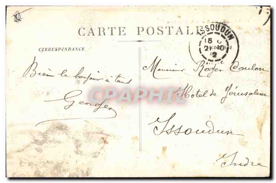 CPA Marseille rue de la Republique  — Verso