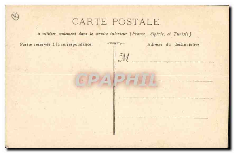 CPA Marseille rue de la Republique  — Rückseite