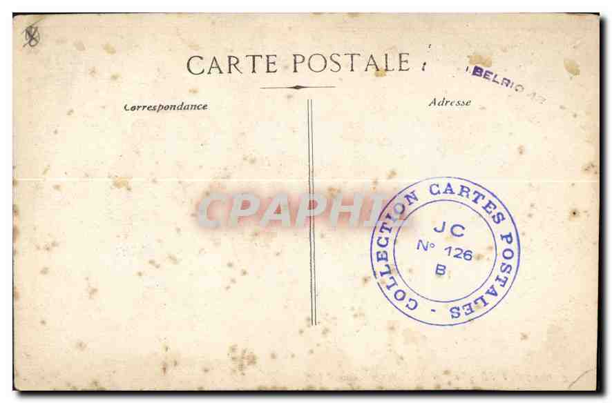 CPA Marseille la rue de la Republique  — Verso